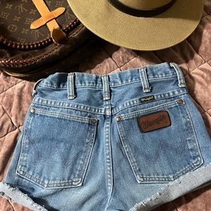 Wrangler jean shorts